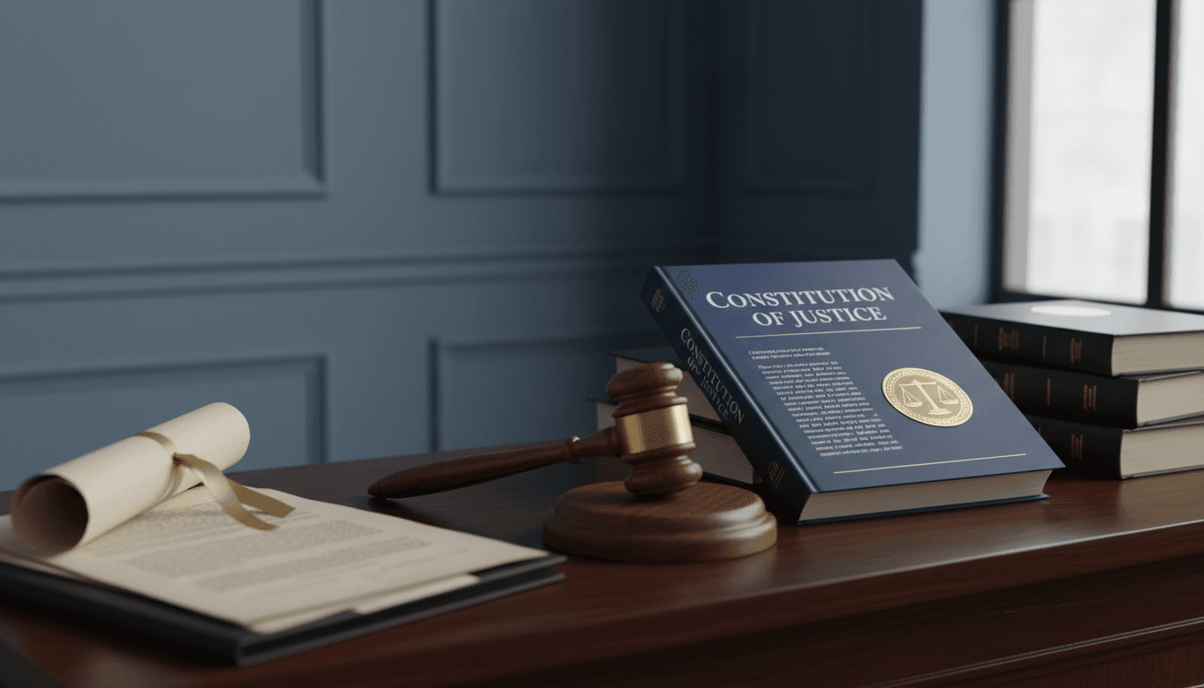 Legal documentation and judicial materials representing structured court guidance